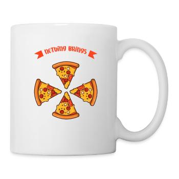nothing brings people together like good food - Mug - white - Right