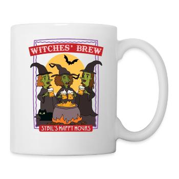Witches' Brew - Les Happy Hours de Sybil - Mug blanc - blanc - Droite