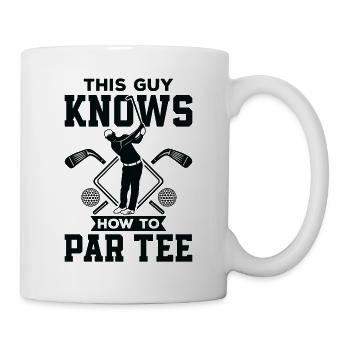 Dieser Typ Weiß, Wie Man T -Shirt - Golf - Tasse - Weiß - Rechts