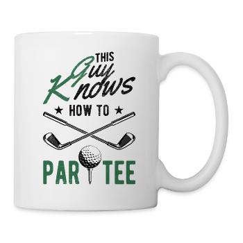 Dieser Typ Weiß, Wie Man T -Shirt - Golf - Tasse - Weiß - Rechts