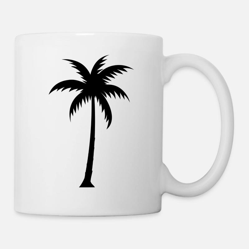 Palmiers - Mug blanc - blanc