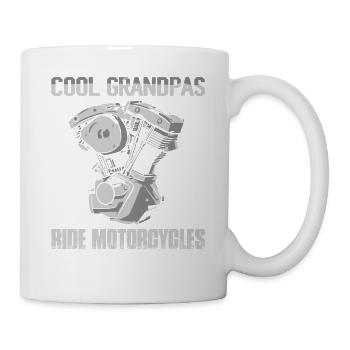 Cool Grandpas Ride Motos Motard Motocycliste - Mug blanc - blanc - Droite