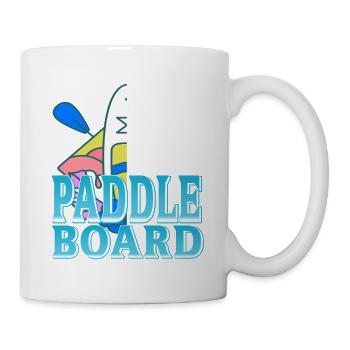 I'd Rather Be On My Paddle Board Rowing T-Shirt - Mug - white - Right