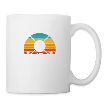 Golfer sind auch Athleten Lustiger Golfliebhaber - Tasse - Weiß - Rechts