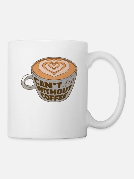 Mathematik Kaffee Mathematik Funktion Kaffee - Tasse - Weiß