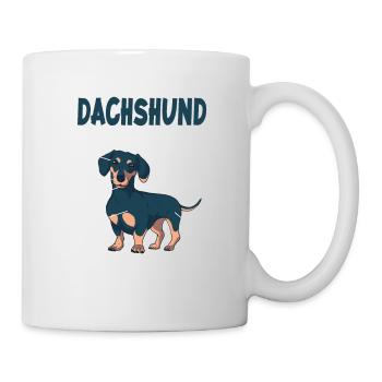 Dachshund Anatomy Funny Dog Owners Dogs - Mug - white - Right