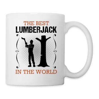 Lumberjack Profession Training Forester Gift - Mug - white - Right