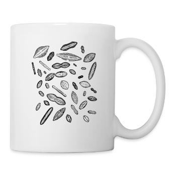 diatoms, algae diatom - Mug - white - Right