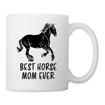 Meilleur cadeau de maman de cavalier de tous les temps - Mug blanc - blanc - Droite