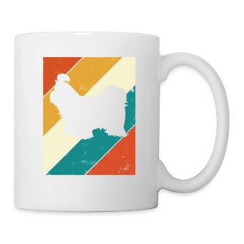 Shih Tzu dog lover Retro vintage Gift idea - Mug - white - Right