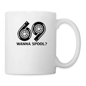 Wanna Spool Turbo For Car Enthusiasts - Sports - Mug - white - Right
