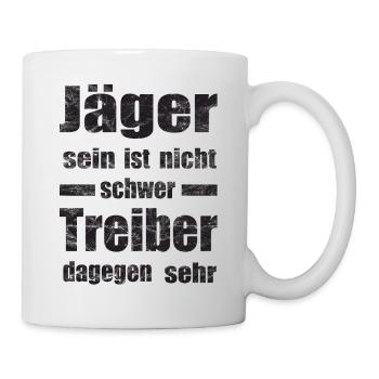 Drückjagd bekleidung für Jäger - Tasse - Weiß - Rechts