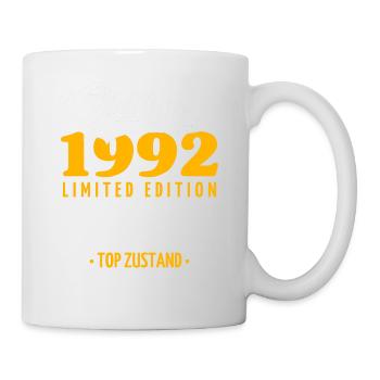 30 Jahre Oldtimer 1992 Jahrgang Geburtstag - Tasse - Weiß - Rechts
