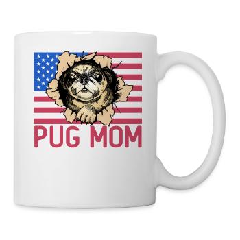 Maman Carlin - Mug blanc - blanc - Droite