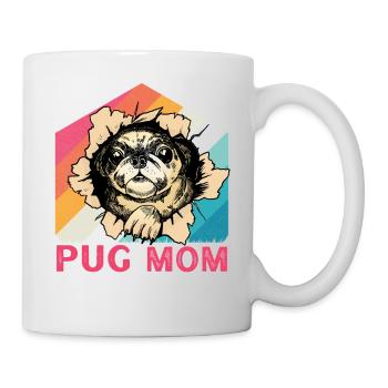 Maman Carlin - Mug blanc - blanc - Droite