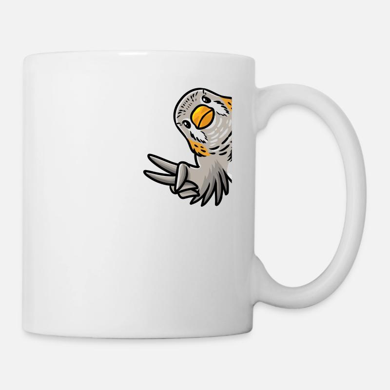 Zebrafink Vogel Von Seite - Tasse - Weiß