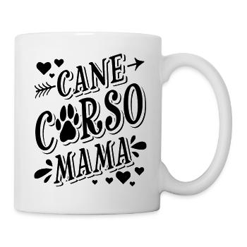 Cane Corso Mama Dogue Italien - Mug blanc - blanc - Droite