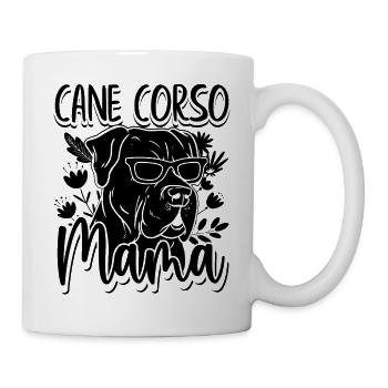 Cane Corso Mama Dogue Italien - Mug blanc - blanc - Droite