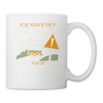 I'll take the special train to Sylt - Mug - white - Right