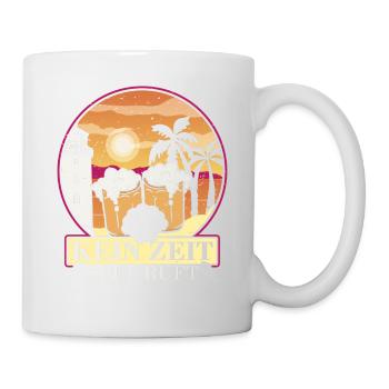 Ich muss gar nichts außer nach Sylt und abfeiern - Tasse - Weiß - Rechts