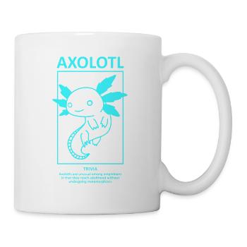 Doux Axolotl Ambystoma Kawaii Amphibians Breeder - Mug blanc - blanc - Droite