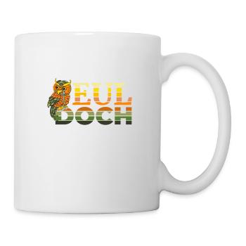 Eul Doch Retro Color Eule - Tasse - Weiß - Rechts
