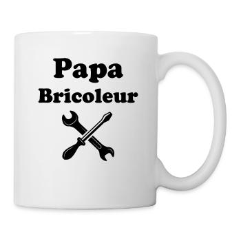 Cadeau Pour Papa Bricoleur - Mug blanc - blanc - Droite