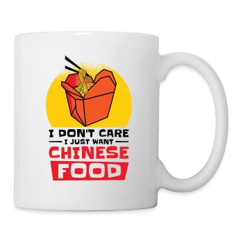 Cuisine asiatique Cuisine chinoise Fan Noodle Foodie - Mug blanc - blanc - Droite