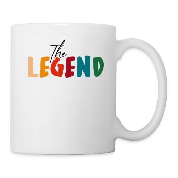 La légende L’héritage papa et moi - Mug blanc - blanc - Droite
