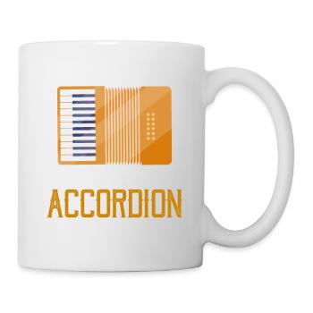 Grandpas Play Bingo Real Grandpas Play Accordion M - Tasse - Weiß - Rechts