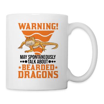 Dragon barbu Cadeau Dragon barbu - Mug blanc - blanc - Droite