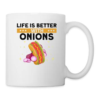 Hot Dog Love Hot Dog Potato Ketchup - Mug - white - Right