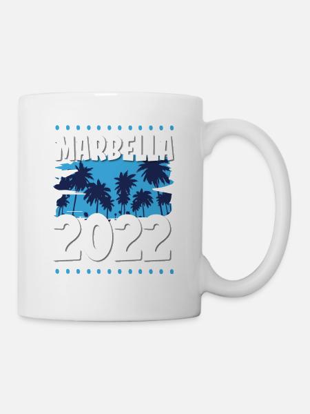 Marbella 2022 - Tasse - Weiß
