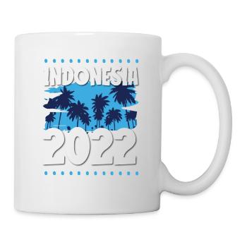 Indonesia 2022 - Tasse - Weiß - Rechts