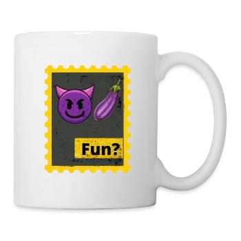 Schwuler Humor - Tasse - Weiß - Rechts