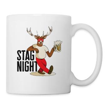 Bachelor Stag Night Drinking Celebration - Mug - white - Right