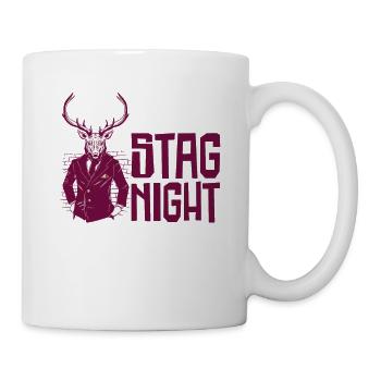 Bachelor Stag Night Drinking Celebration - Mug - white - Right