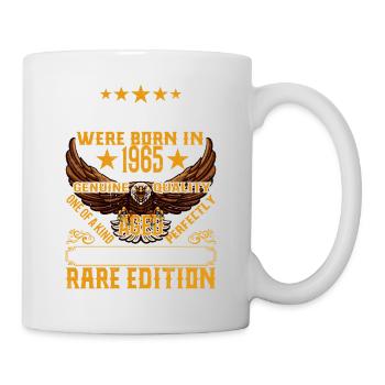 Legenden Wurden 1965 Geboren, Gealtert Wie Whisky - Tasse - Weiß - Rechts