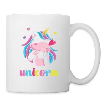 Licorne Douce Licorne - Mug blanc - blanc - Droite
