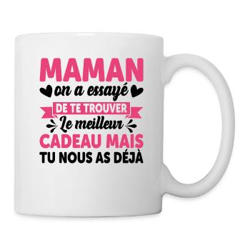 Maman Anniversaire Cadeau Fête Des Mères Noël Mama - Mug blanc - blanc - Droite