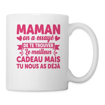 Maman Anniversaire Cadeau Fête Des Mères Noël Mama - Mug blanc - blanc - Droite