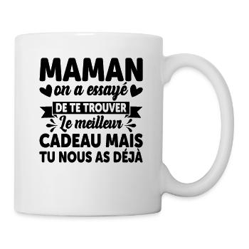 Maman Anniversaire Cadeau Fête Des Mères Noël Mama - Mug blanc - blanc - Droite