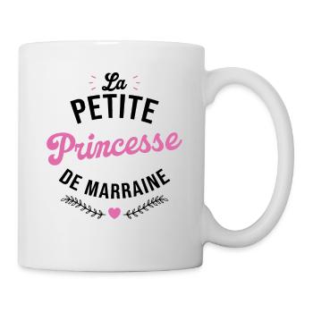 La Petite Princesse De Marraine - Mug blanc - blanc - Droite