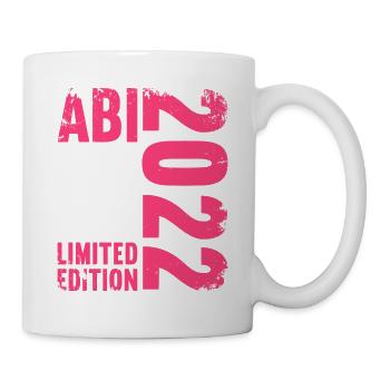 Abitur Gymnasium Damen und Herren Abi 2022 - Tasse - Weiß - Rechts