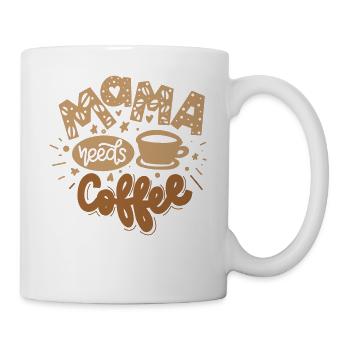 Kaffee - Tasse - Weiß - Rechts