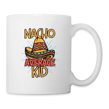 Nacho Average Kid Kinder Outfit Mexico Fans - Tasse - Weiß - Rechts