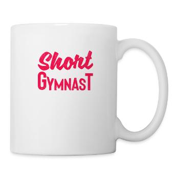 Je ne suis pas petite, je suis une gymnaste drôle - Mug blanc - blanc - Droite