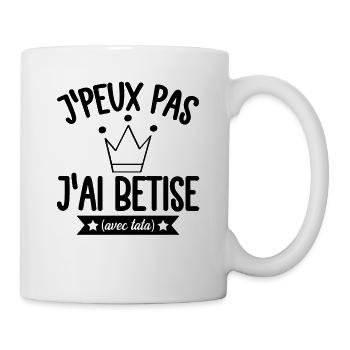 Humour Cadeau Anniversaire Maman Amour Idée Cadeau - Mug blanc - blanc - Droite