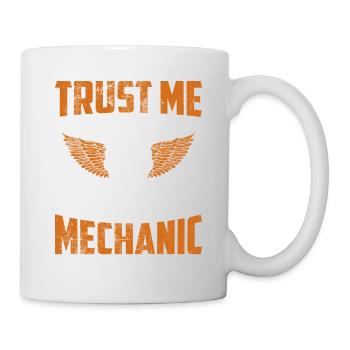 Croyez-moi, je suis un atelier d’outils de garage mécanicien - Mug blanc - blanc - Droite