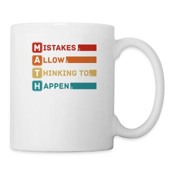 Best Math Art Calculus Algebra Math Geek Lover Pun - Mug - white - Right